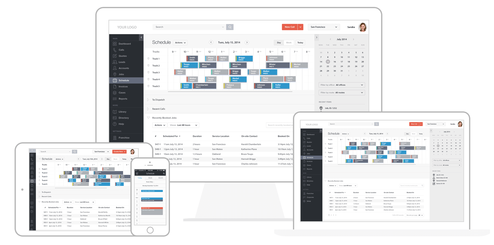 ONLINE SCHEDULING PORTAL ALLOWS CLIENTS TO BOOK CLEANINGS 24 HOURS A DAY