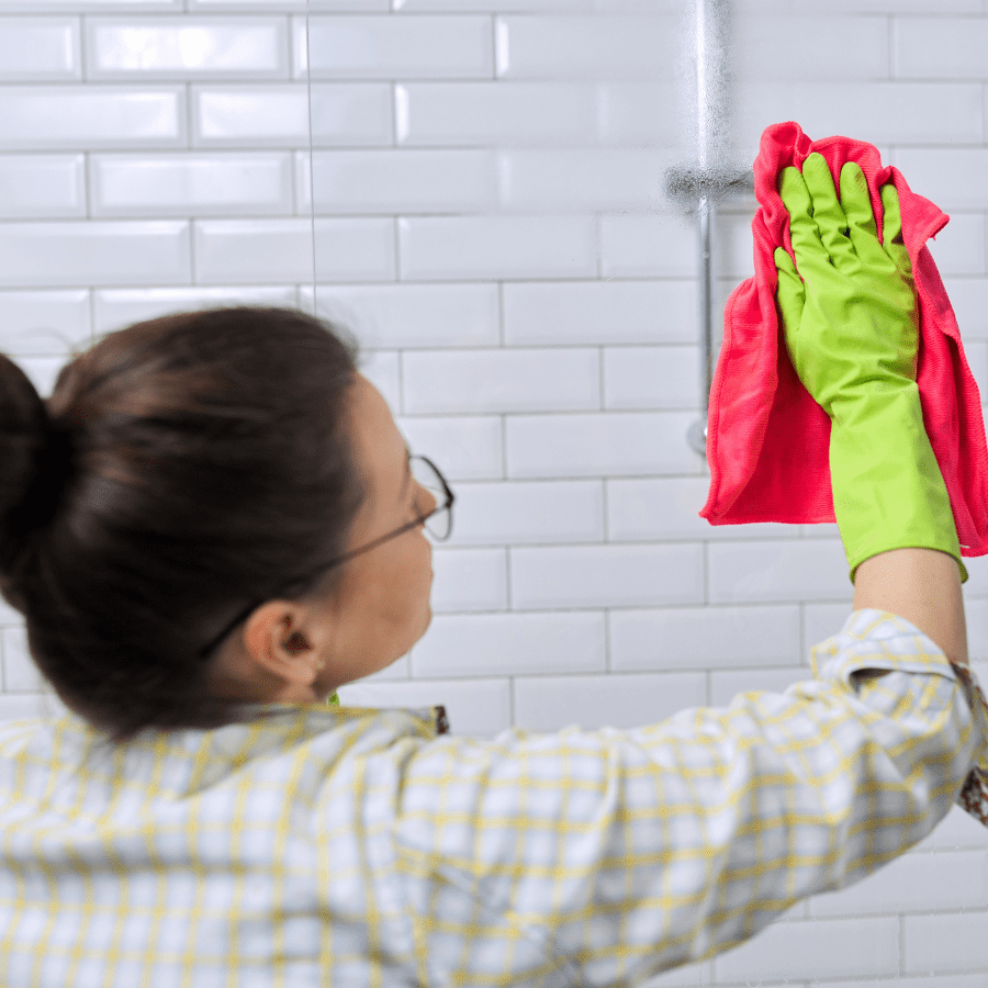8. Dissolve Stubborn Shower Scum