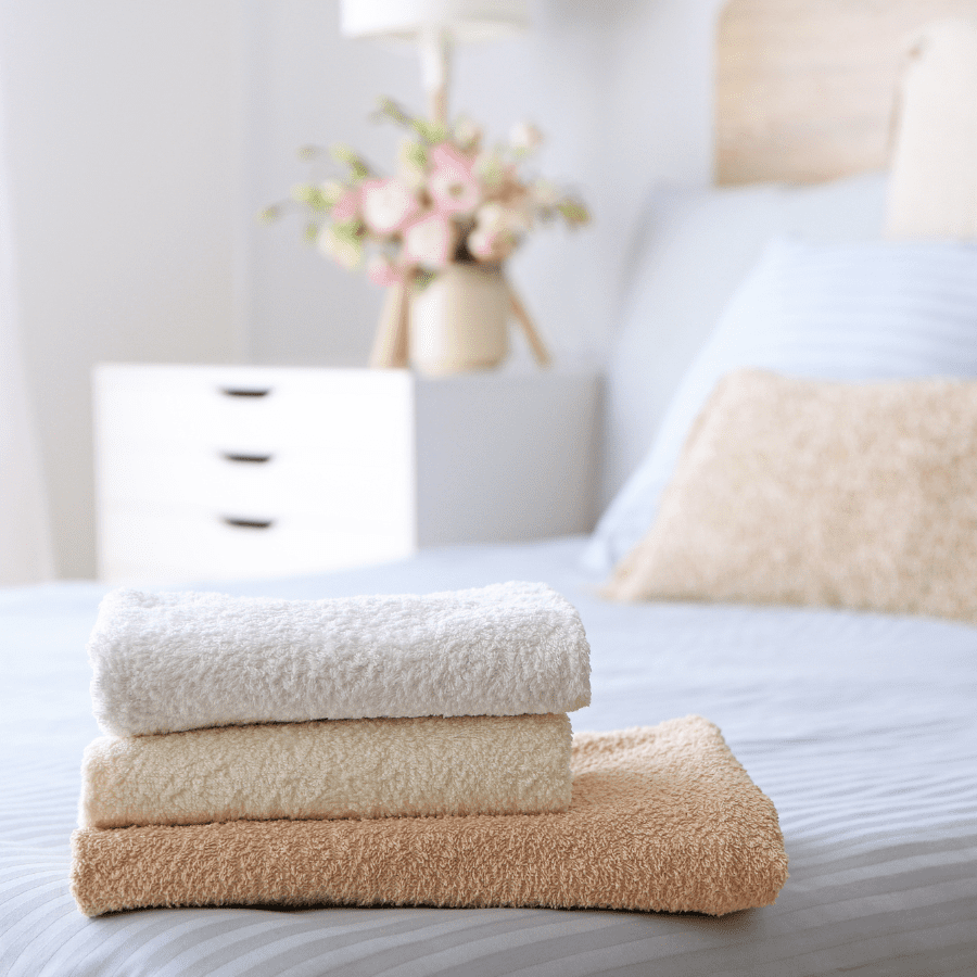 2. Provide Extra Bedding and Towels