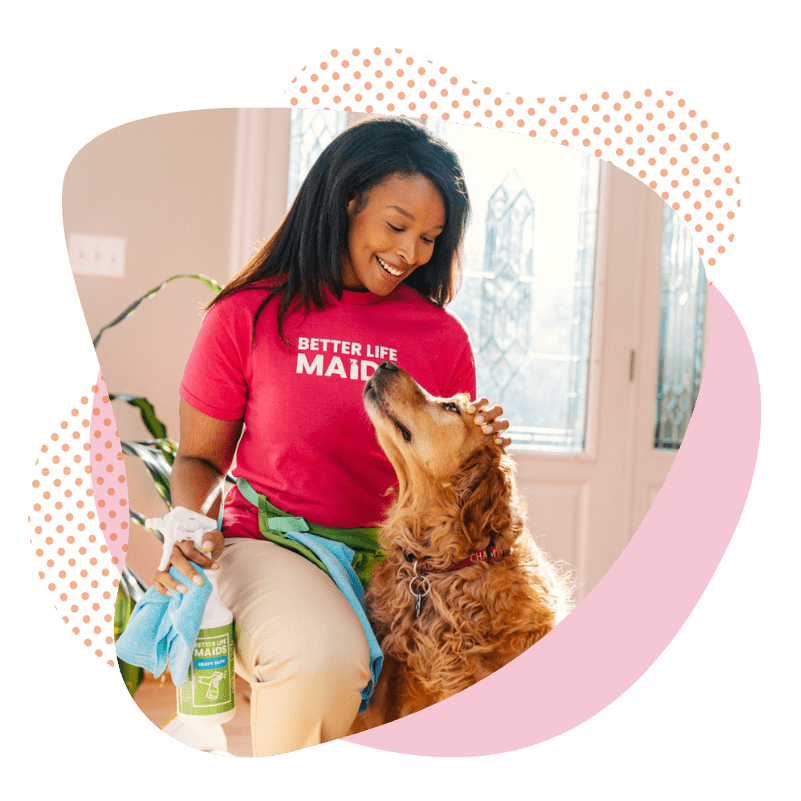 cleaning-lady-with-dog