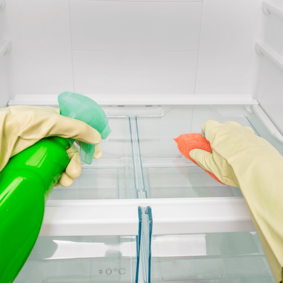 4. Refrigerator Interior Cleaning