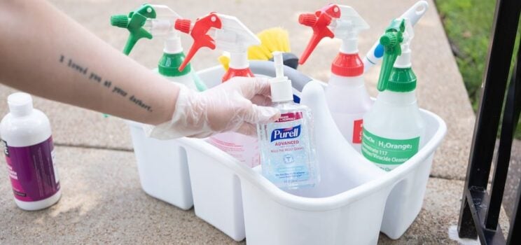 Organizing Your Cleaning Supplies