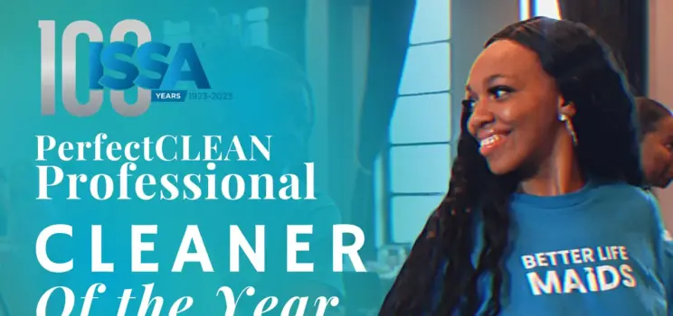 Melody Perkins of Better Life Maids was named the 2023 ISSA Residential Cleaner of the Year
