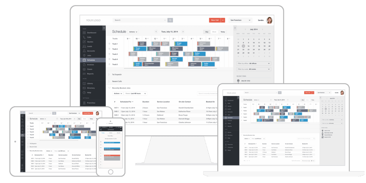 ONLINE SCHEDULING PORTAL ALLOWS CLIENTS TO BOOK CLEANINGS 24 HOURS A DAY