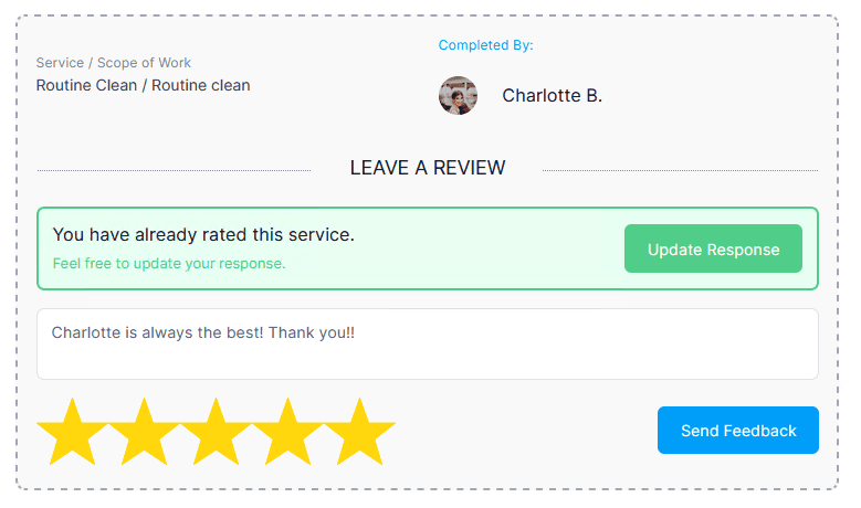 Your customer portal gives you control over your service