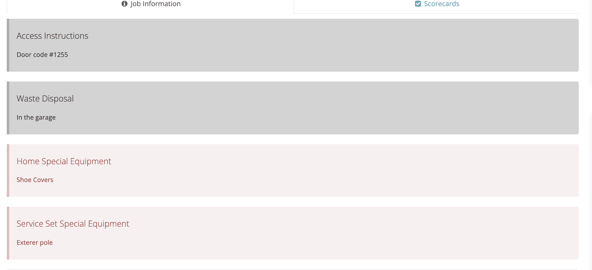 Better Life Maids Detailed Notes of House Cleaning