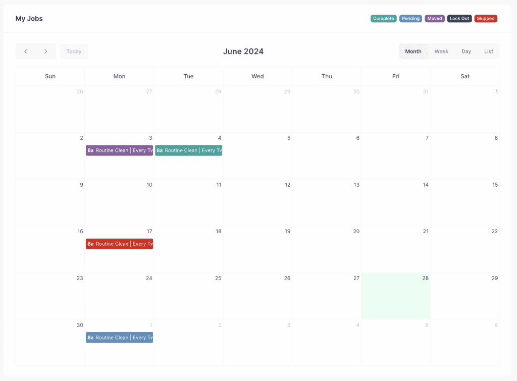 Your customer portal gives you control over your service