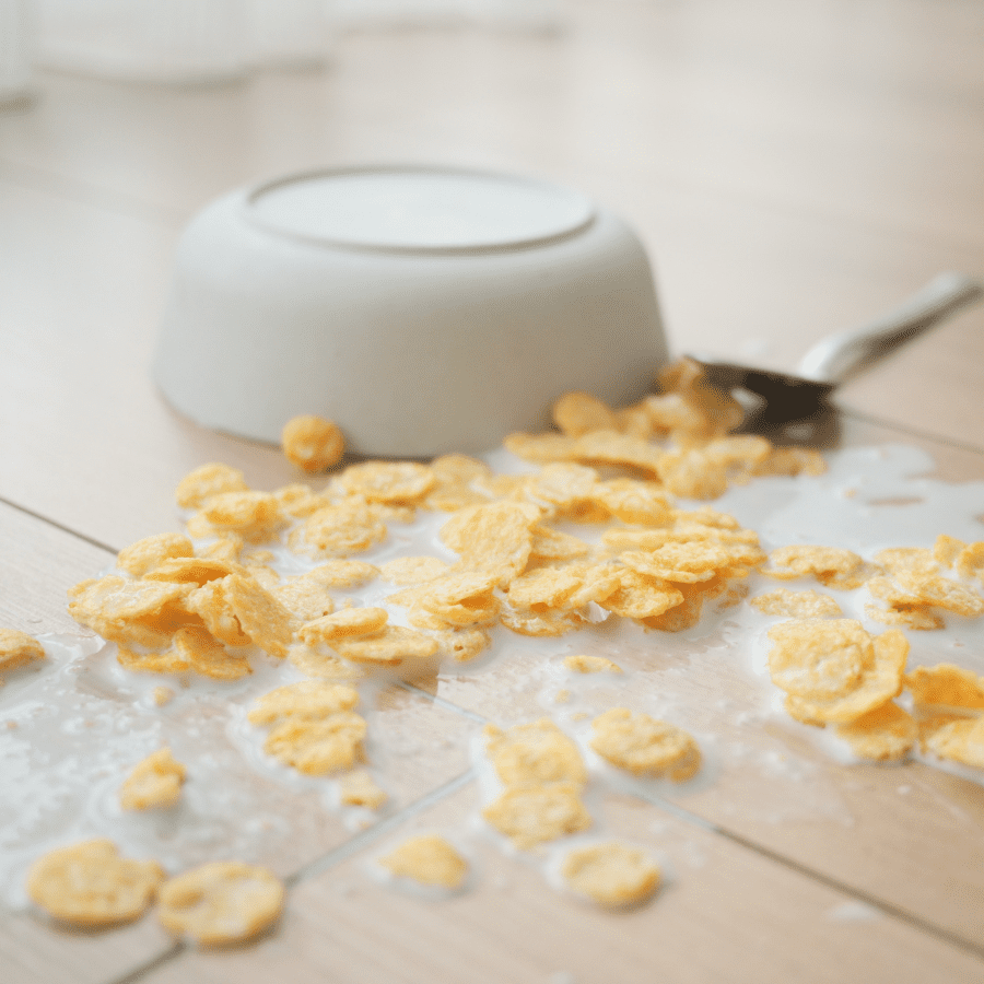 Step 4: Addressing Spills and Stains Immediately 