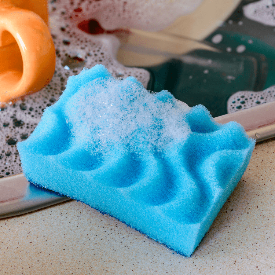 1. Kitchen Sponges and Dishcloths