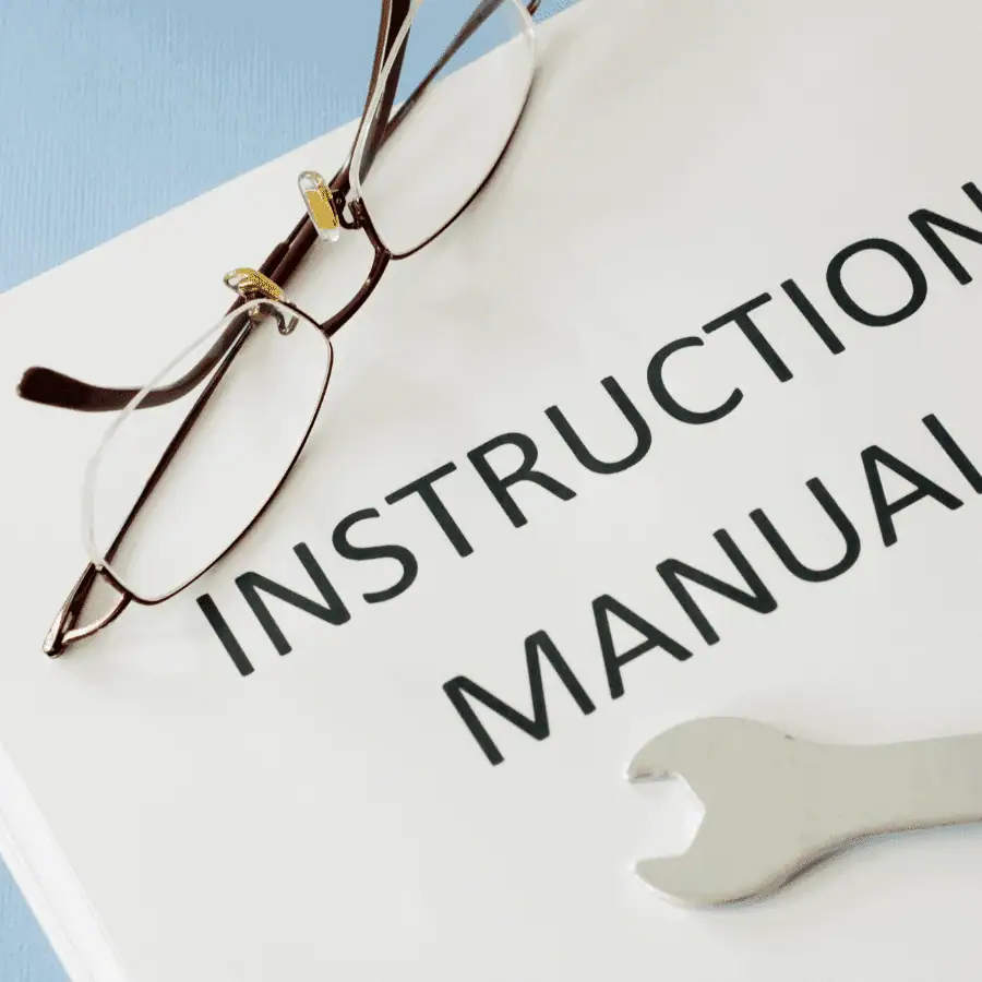 1. Consult the Manufacturer’s Guide