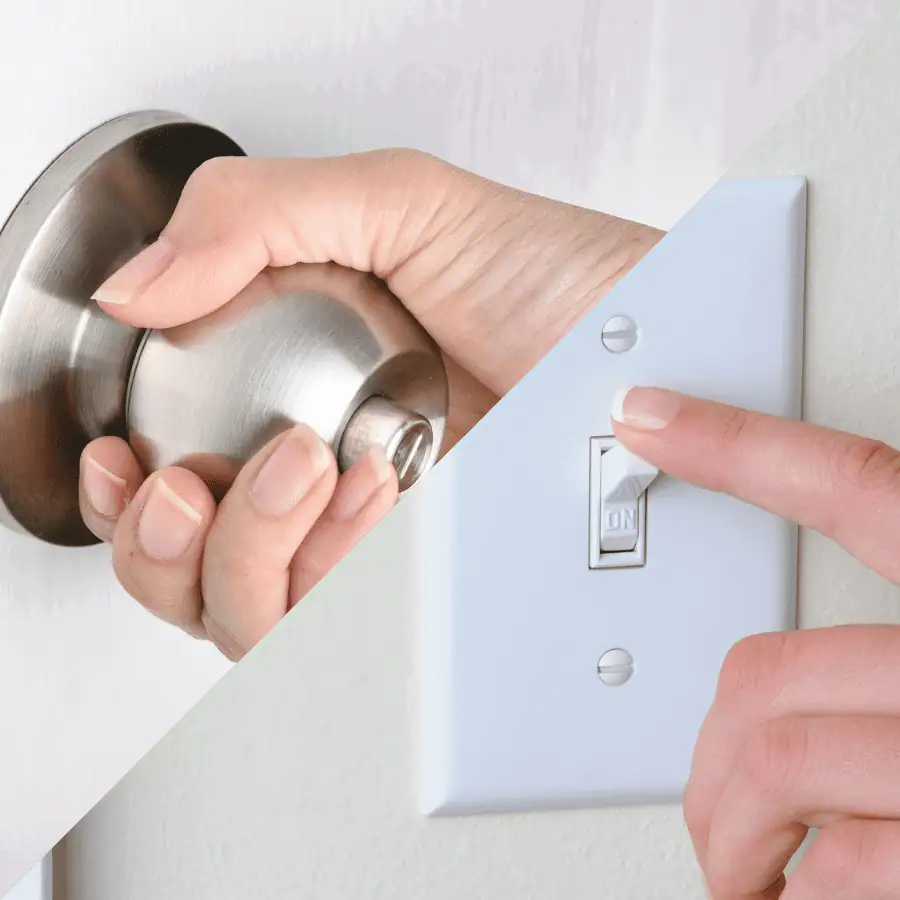 7. Door Handles and Light Switches