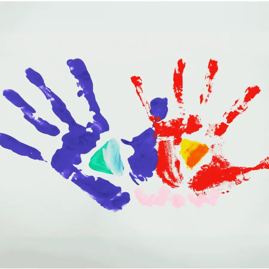 7. Custom Handprint T-Shirts