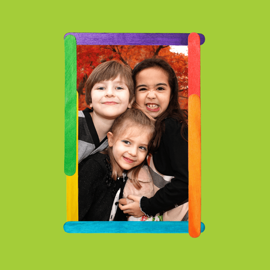 3. Ice Cream Stick Photo Frames