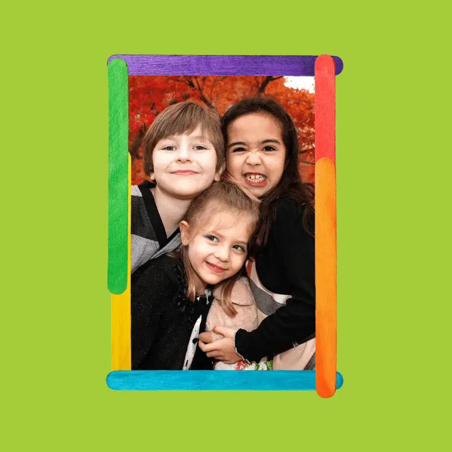 3. Ice Cream Stick Photo Frames